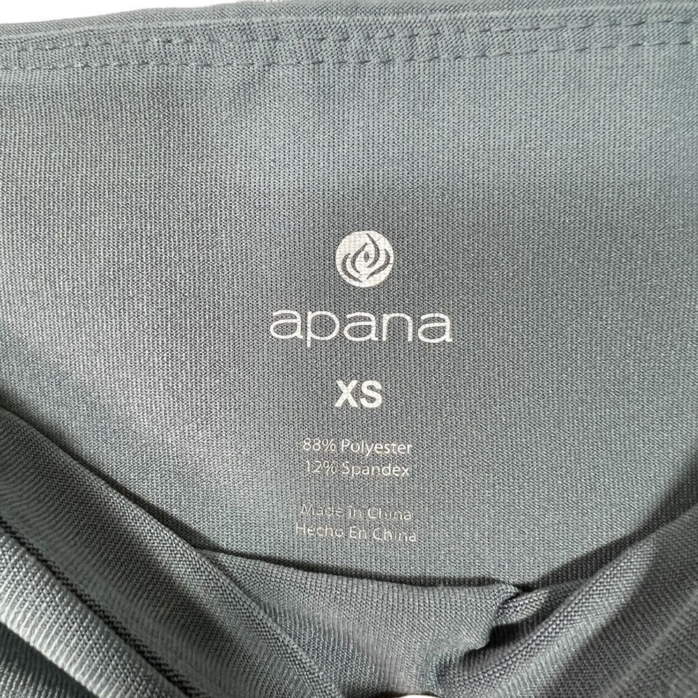Apana Women's Blue Workout Activewear Leggings, Size: XS - Picture 6 of 8